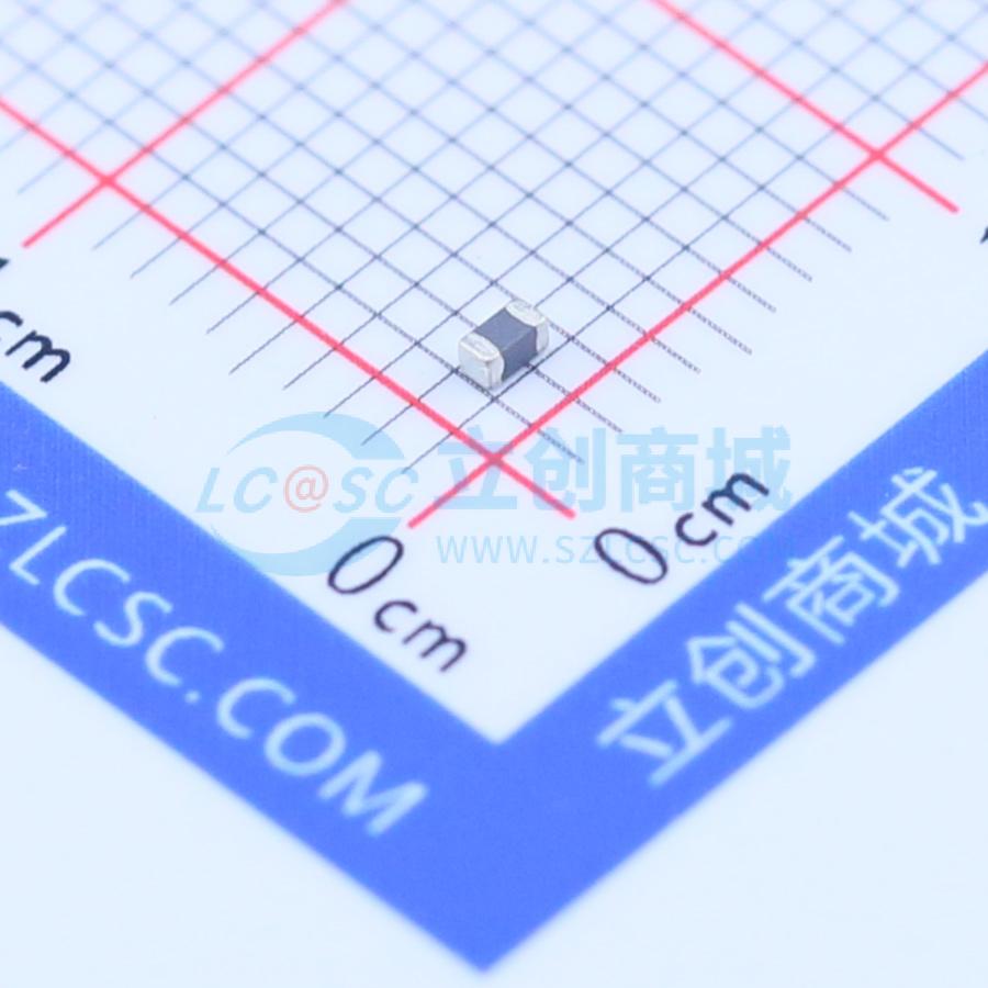 点击查看大图 GZ1608D600TF实物图