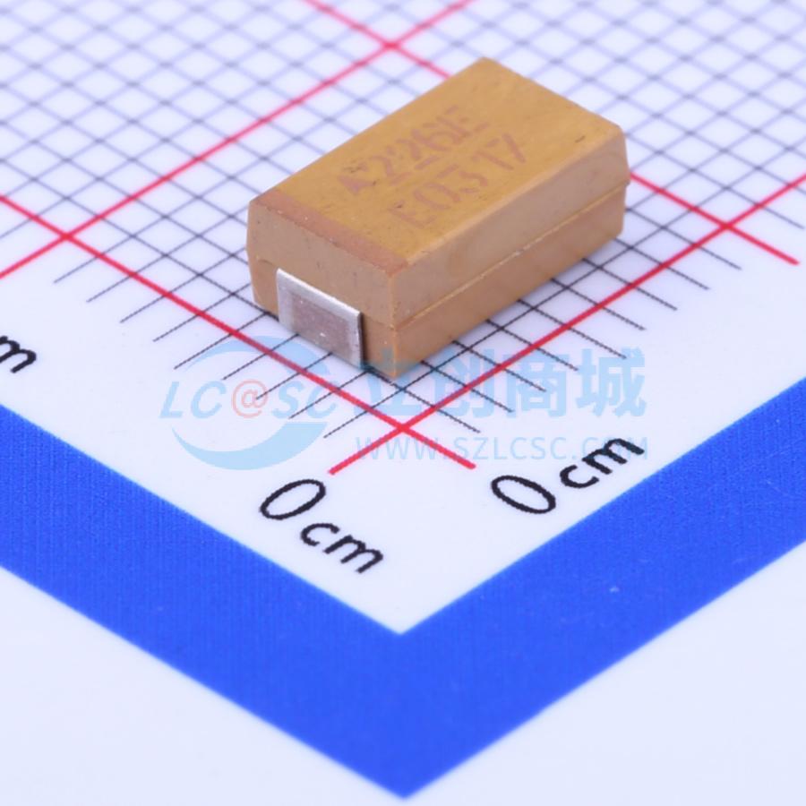 点击查看大图 TAJD226K025RNJ实物图