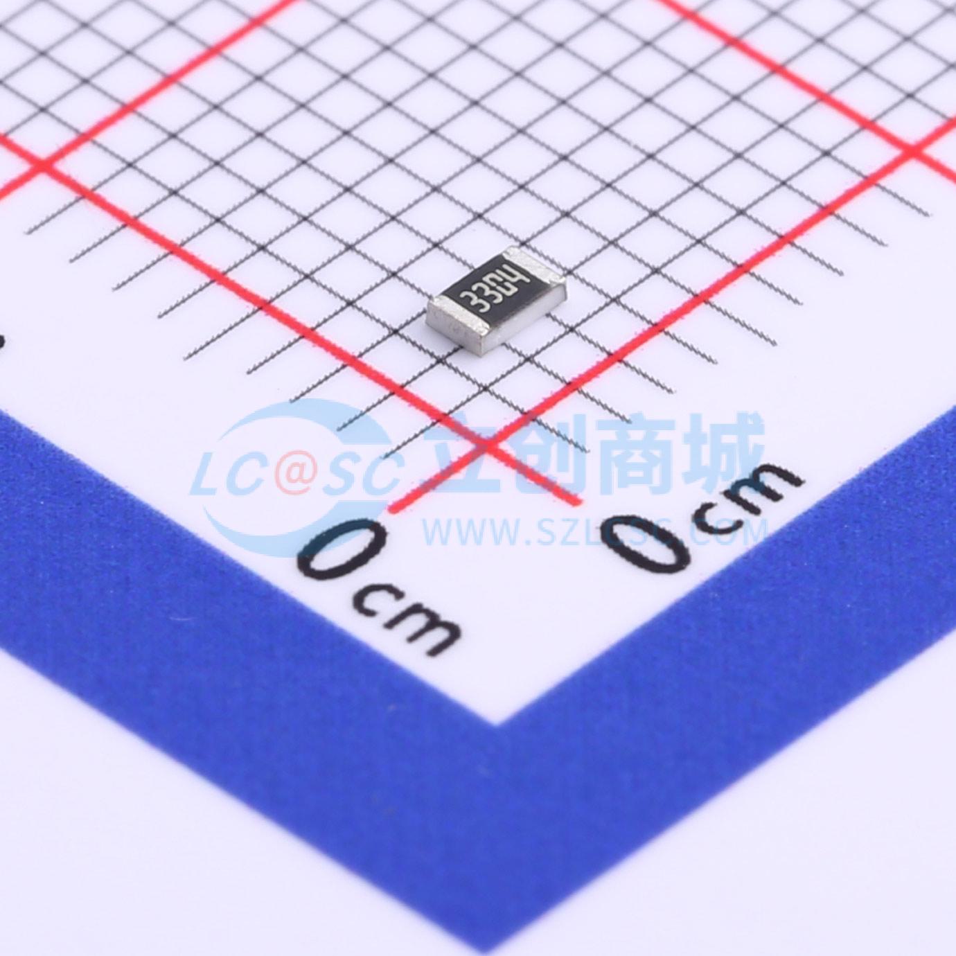 0805W8F3304T5E实物图