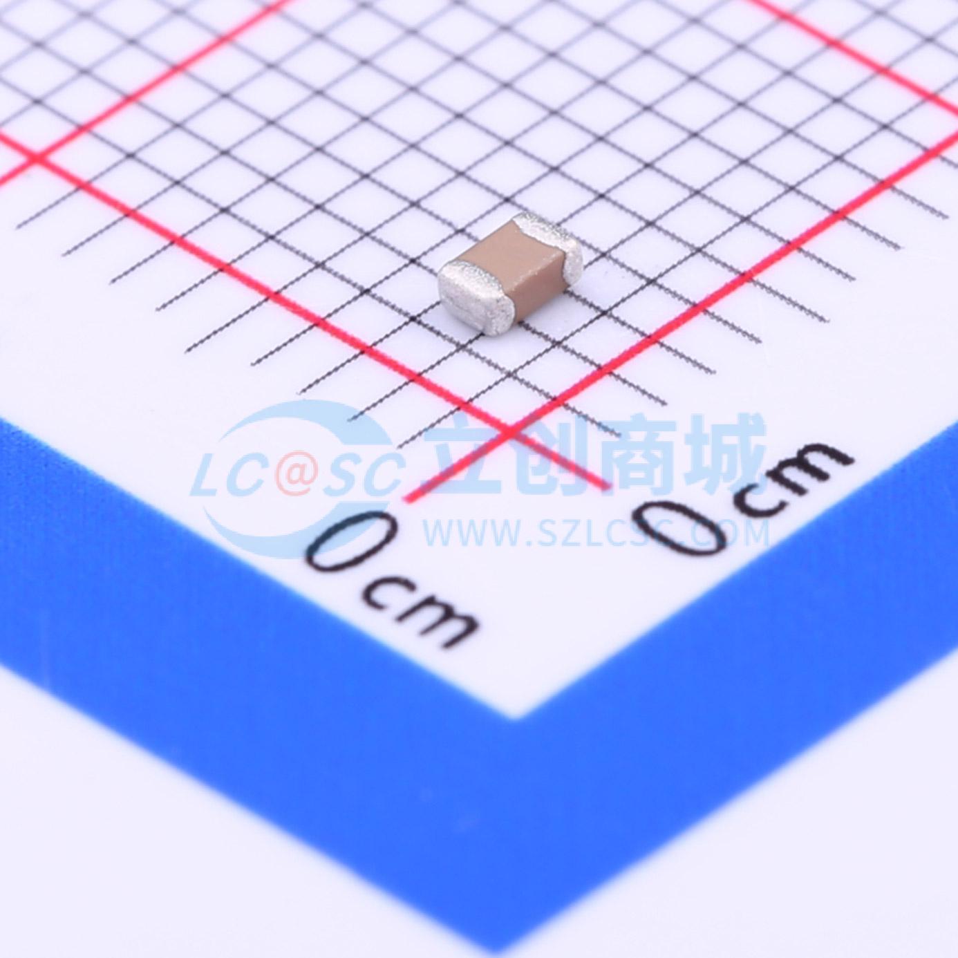 0805B562K101NT实物图