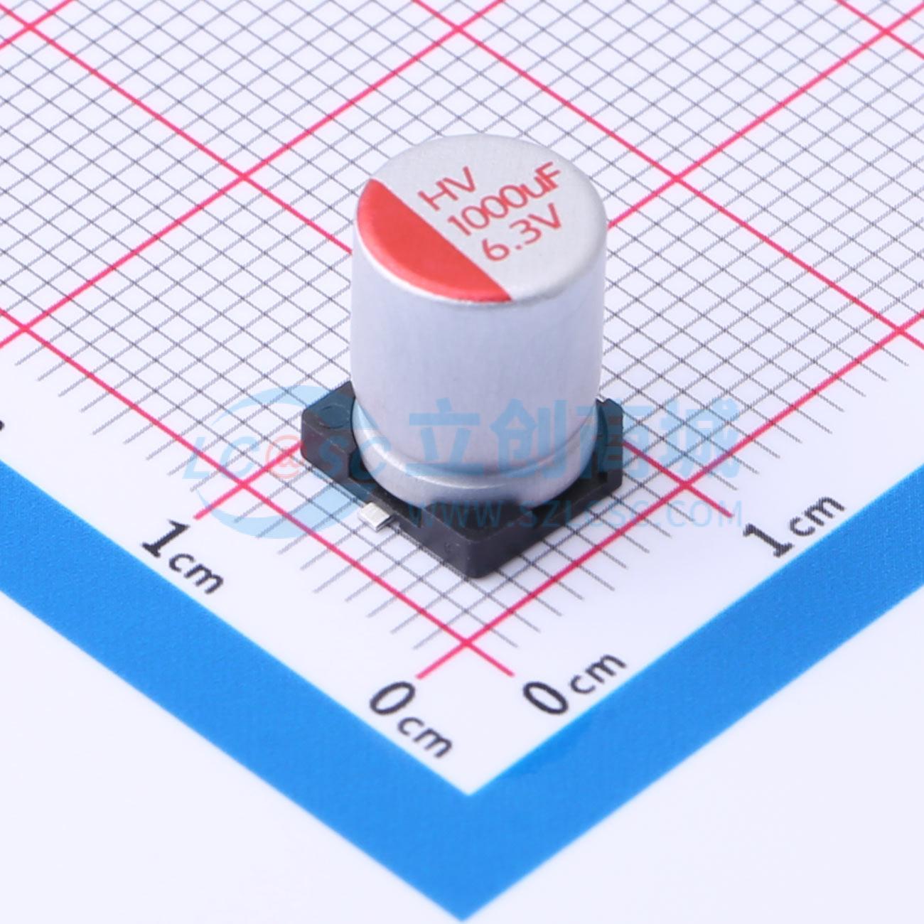 点击查看大图 HV0J108M0810PZ实物图