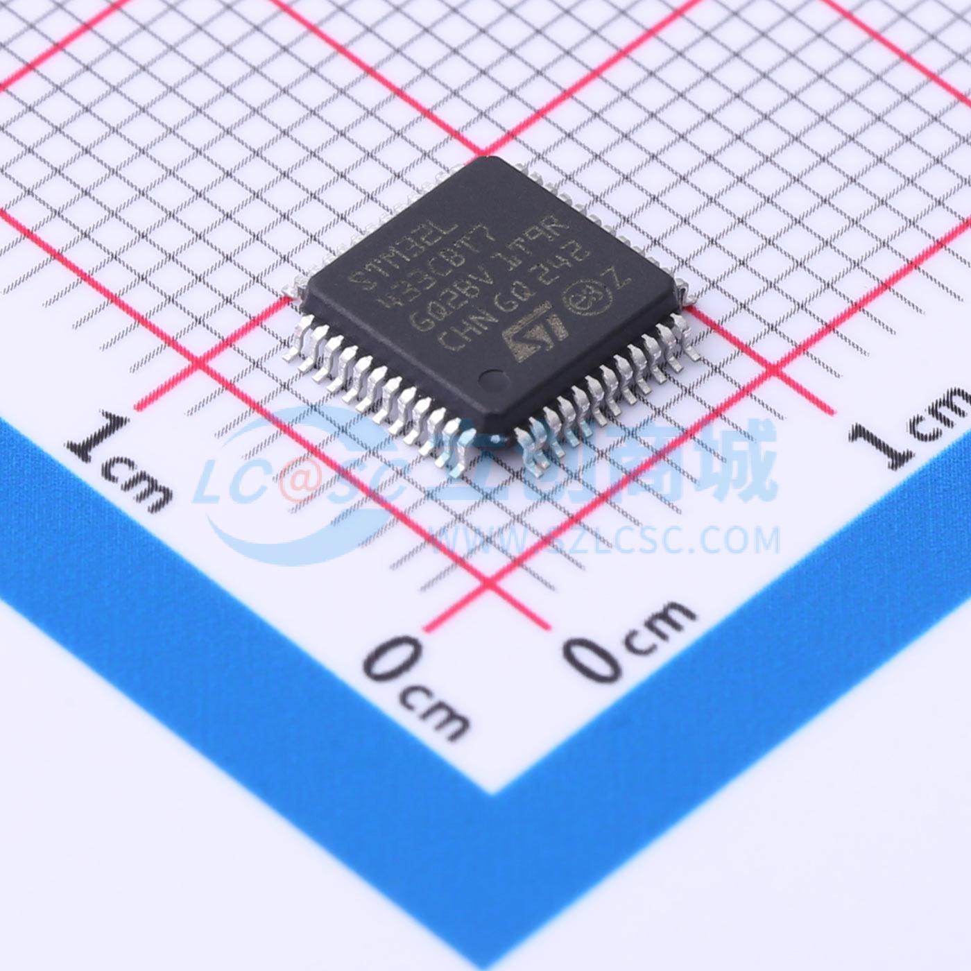 点击查看大图 STM32L433CBT7实物图