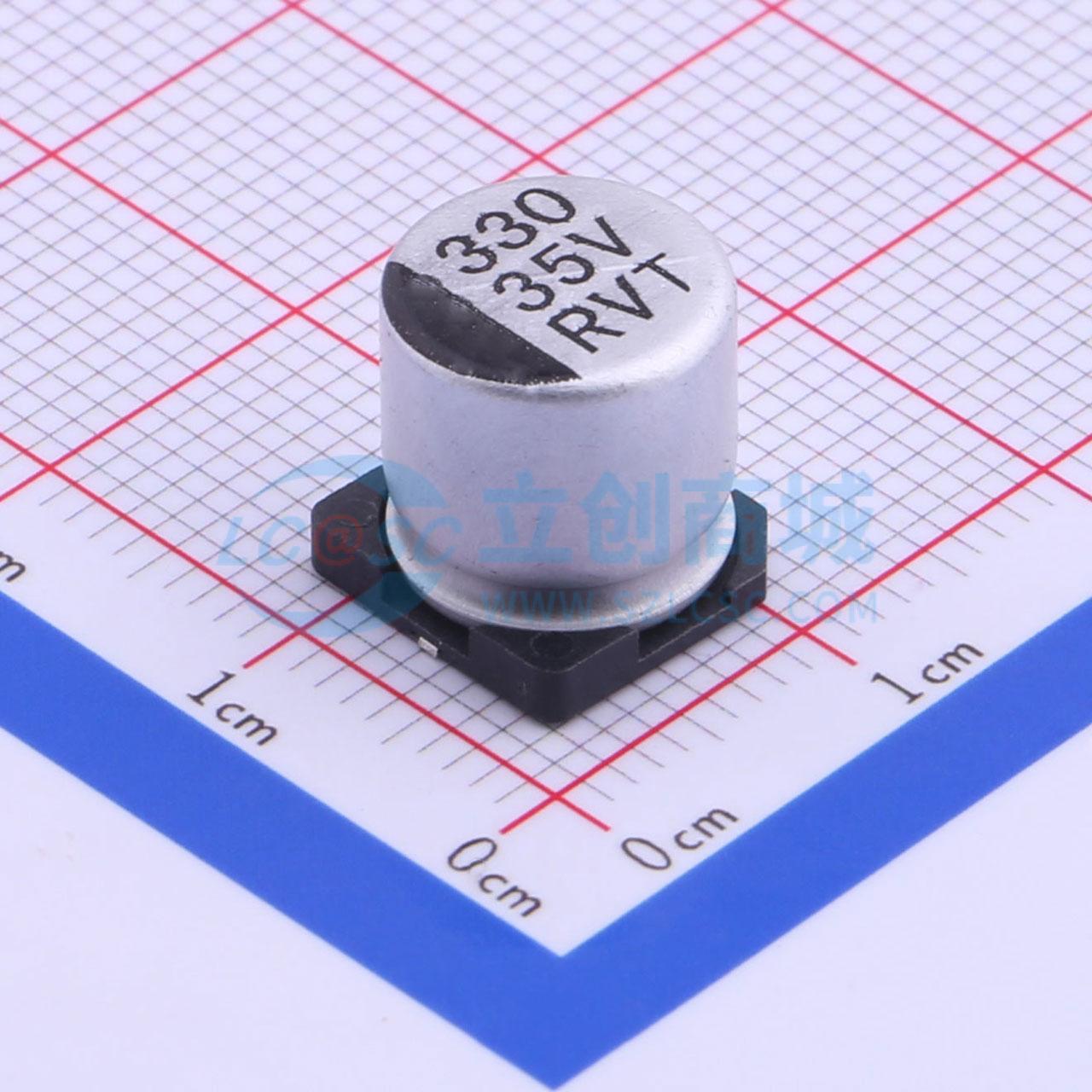 点击查看大图 RVT1V331M1010实物图