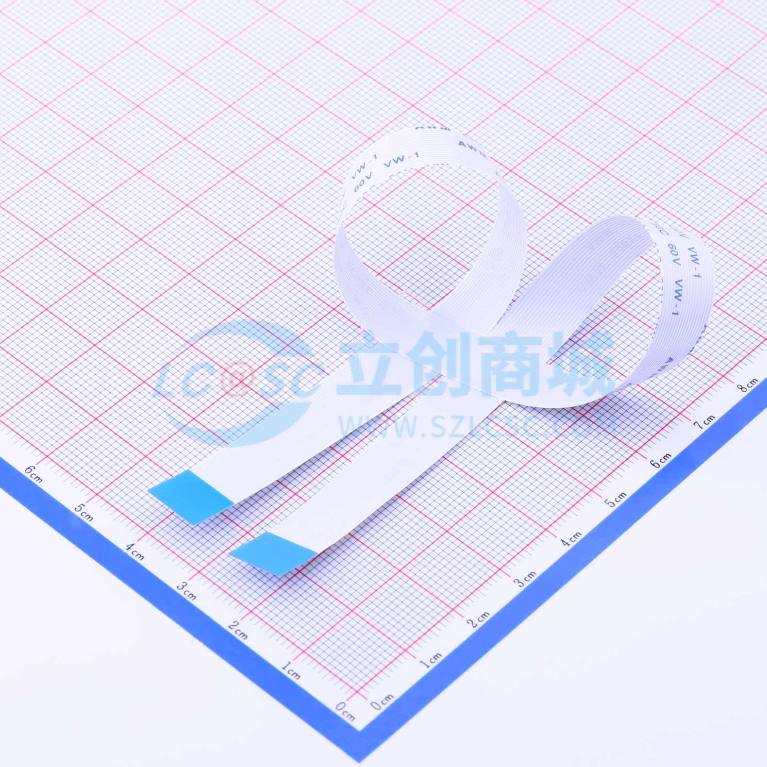 FFC连接线 18P 间距0.5mm 长30CM 同向商品缩略图