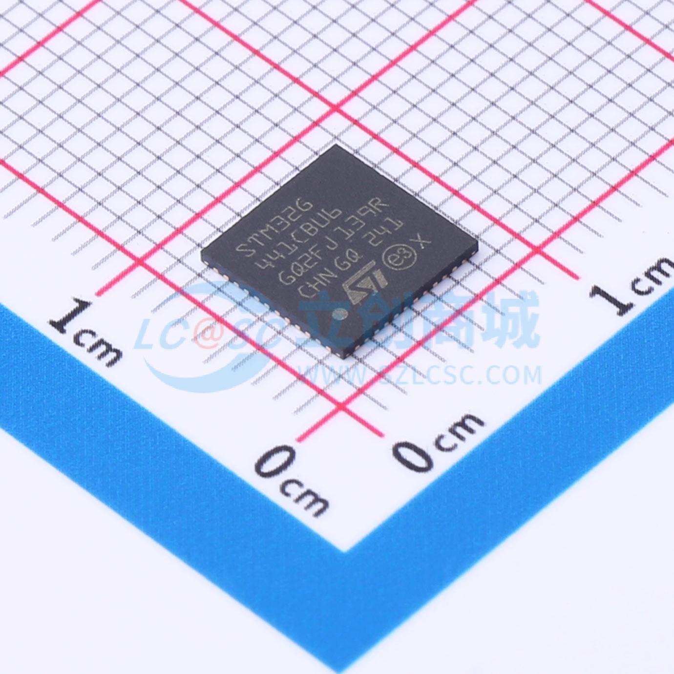 点击查看大图 STM32G441CBU6实物图