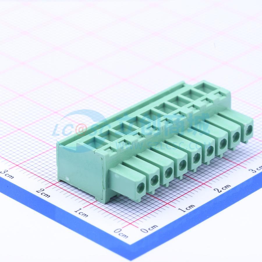点击查看大图 WJ15EDGKB-3.81-9P实物图