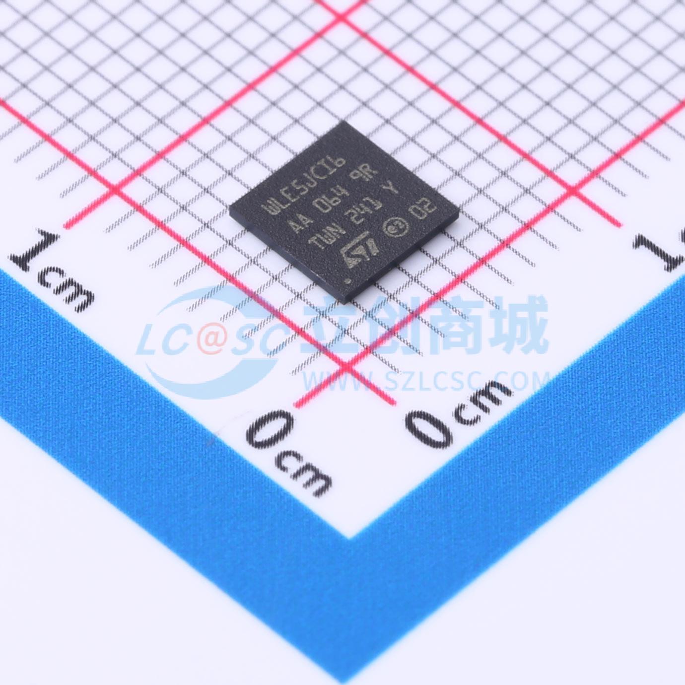 点击查看大图 STM32WLE5JCI6实物图