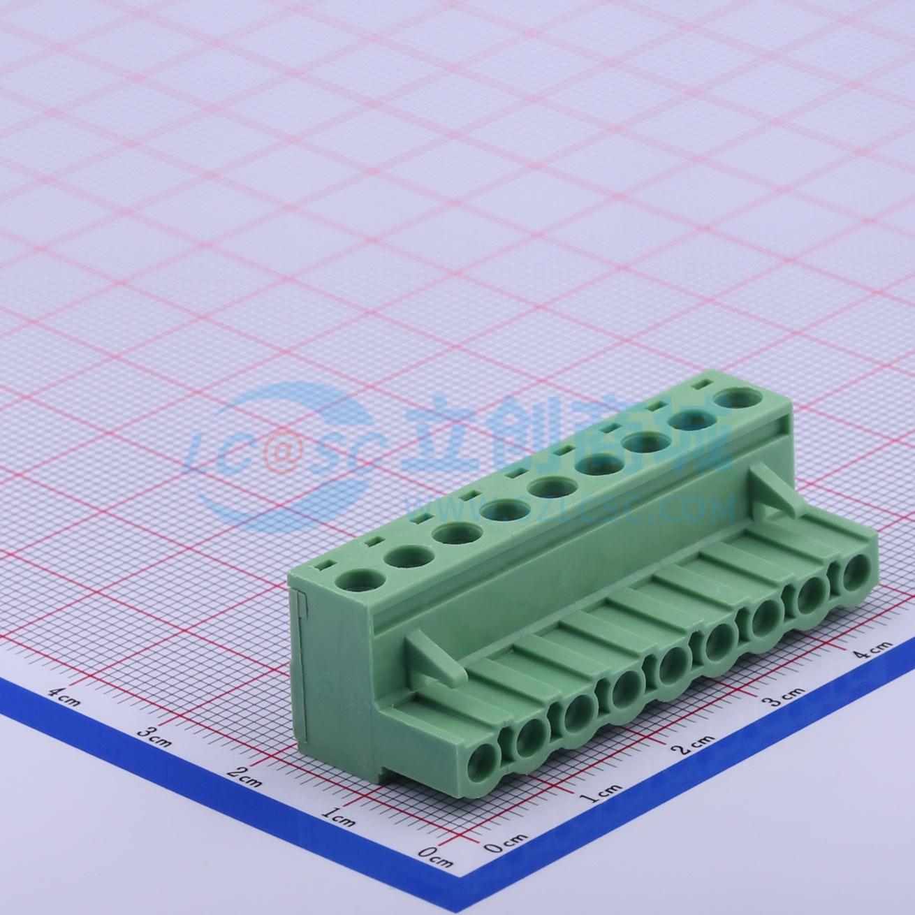 点击查看大图 WJ2EDGK-5.08-9P实物图