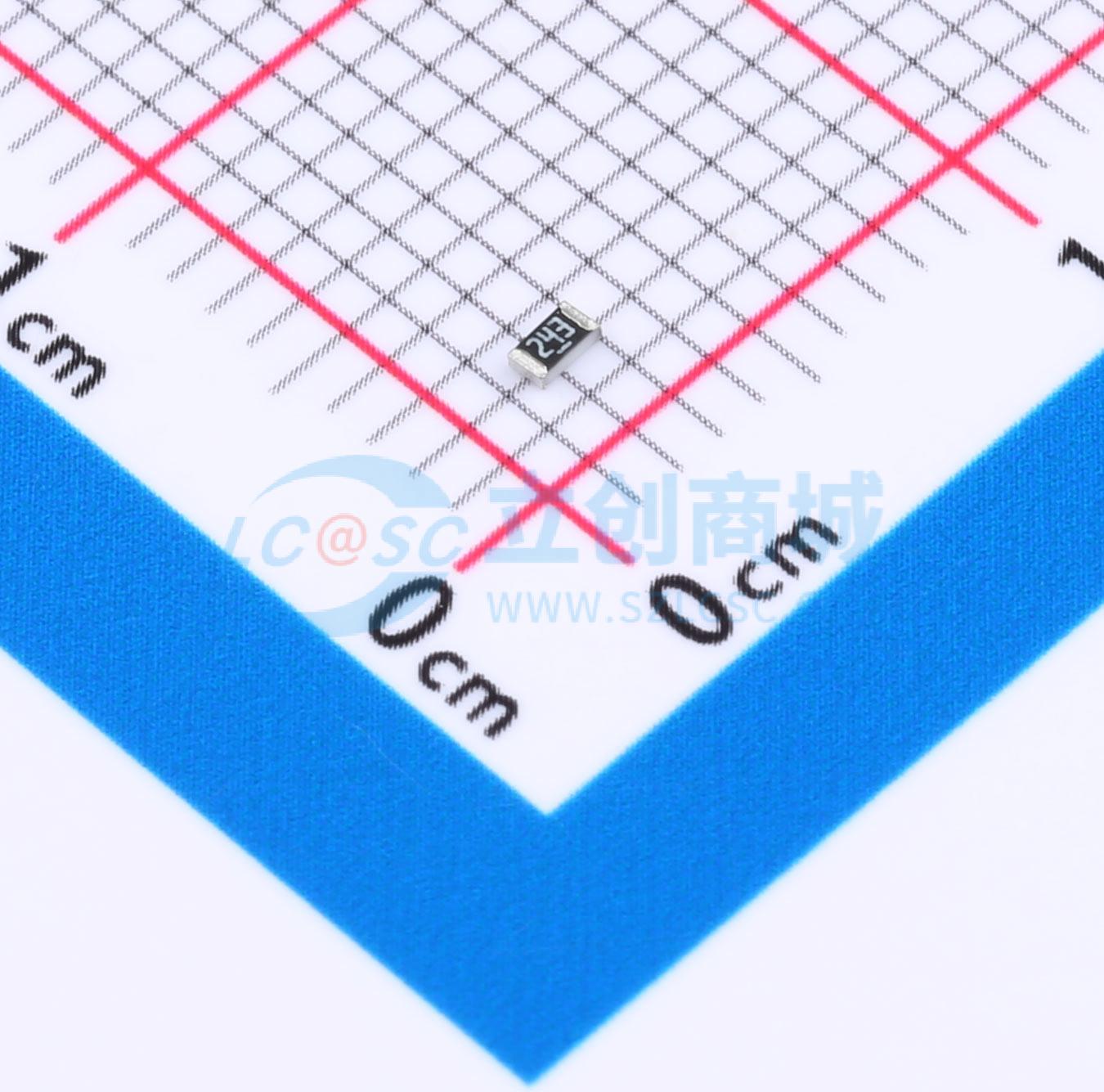 点击查看大图 RT0603BRE0724KL实物图