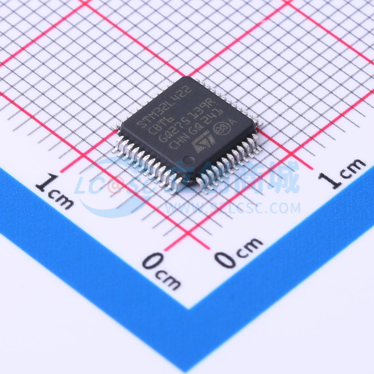 STM32L422CBT6实物图