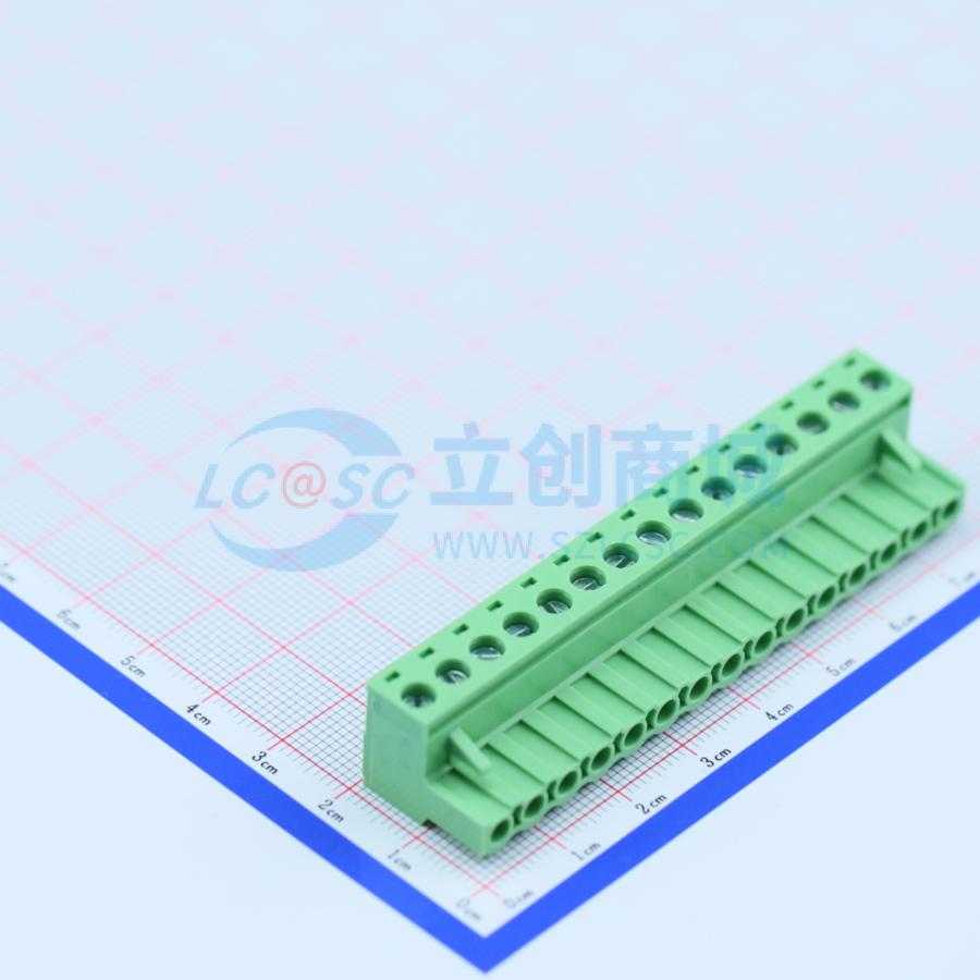 点击查看大图 WJ2EDGK-5.08-15P实物图