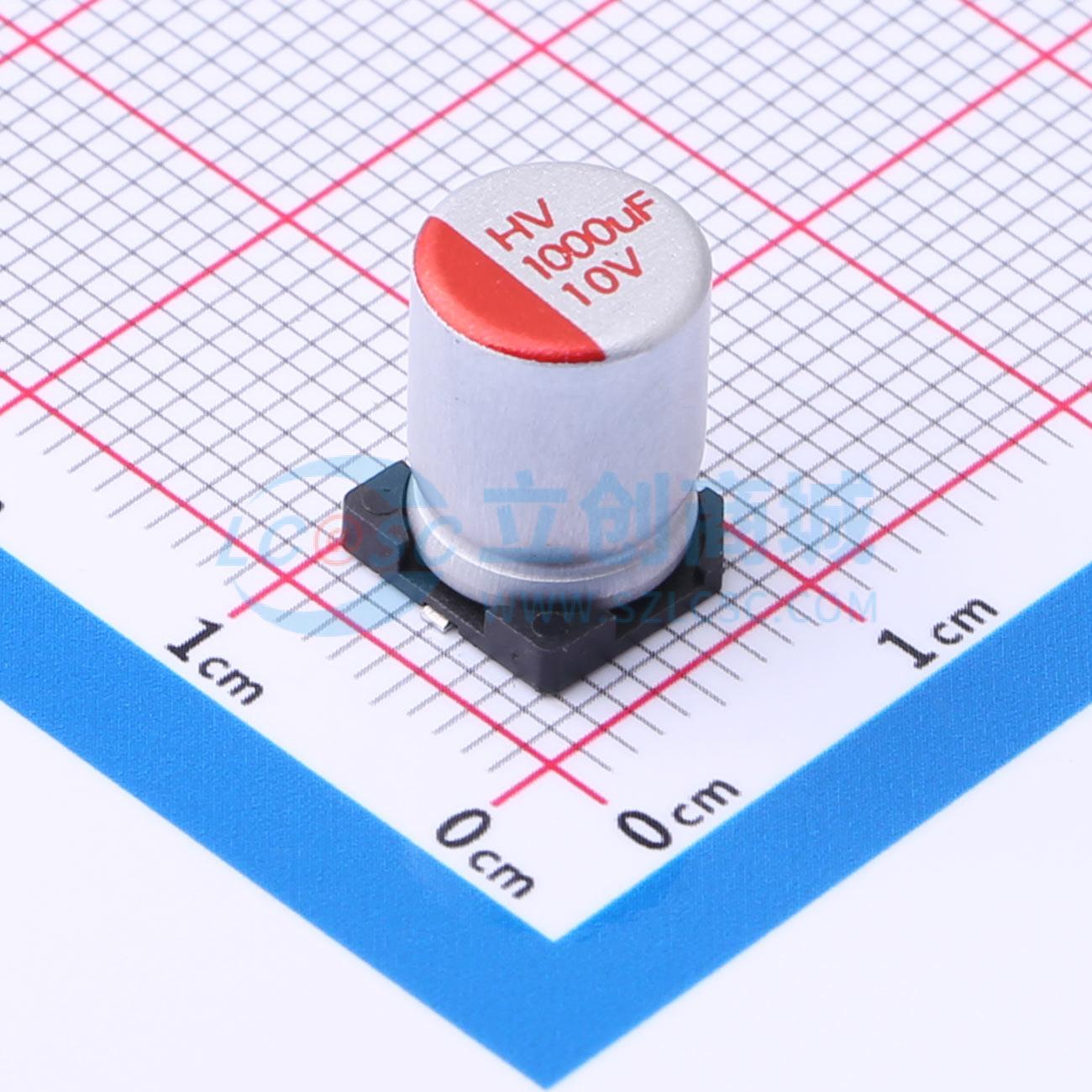 点击查看大图 HV1A108M0810PZ实物图