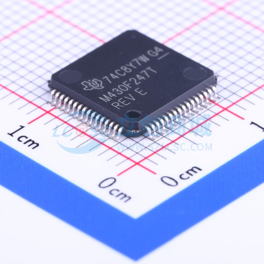 点击查看大图 MSP430F247TPMR实物图