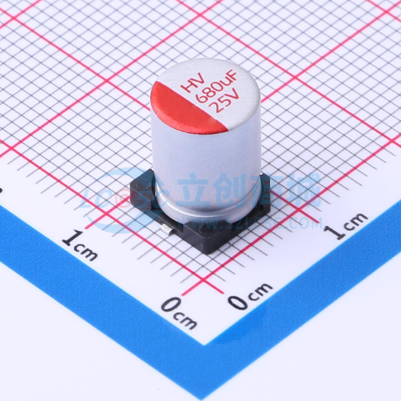 点击查看大图 HV1E687M0810PZ实物图