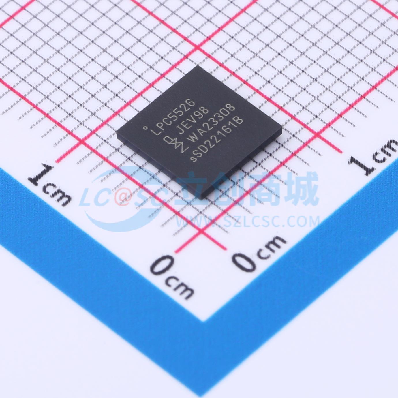 点击查看大图 LPC5526JEV98K实物图