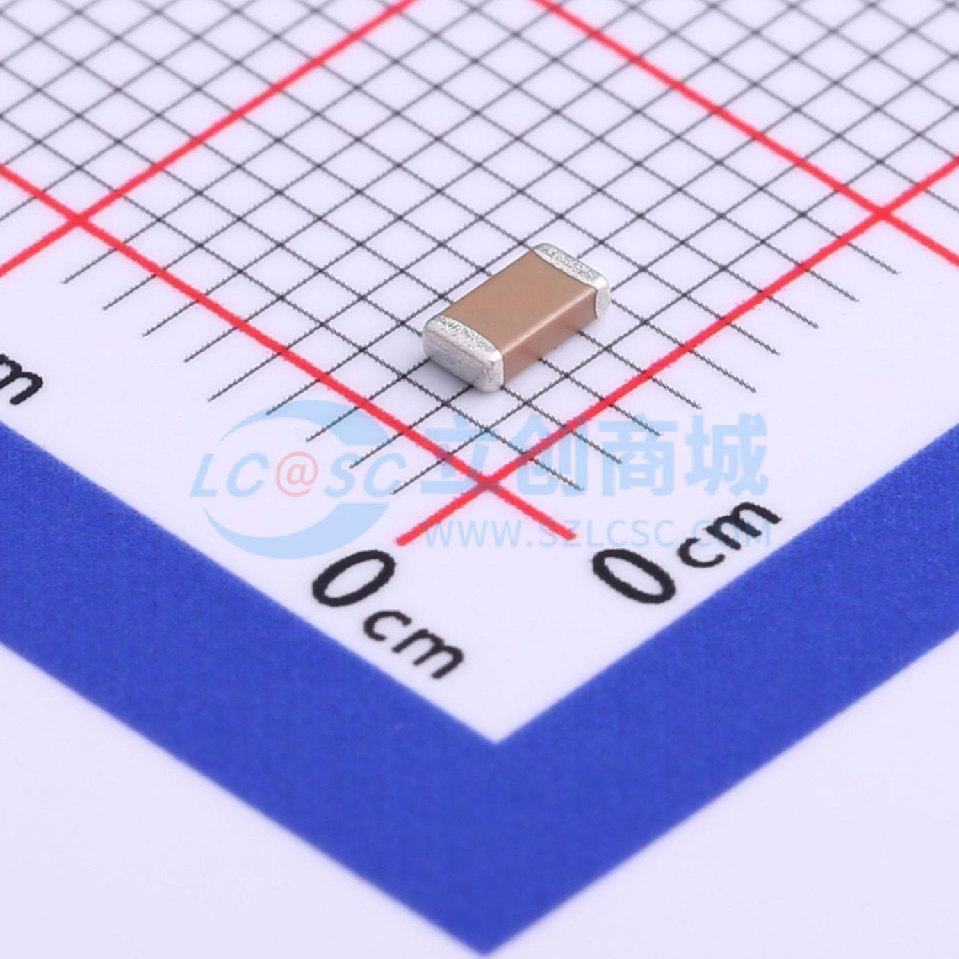 1206B223K101NT实物图