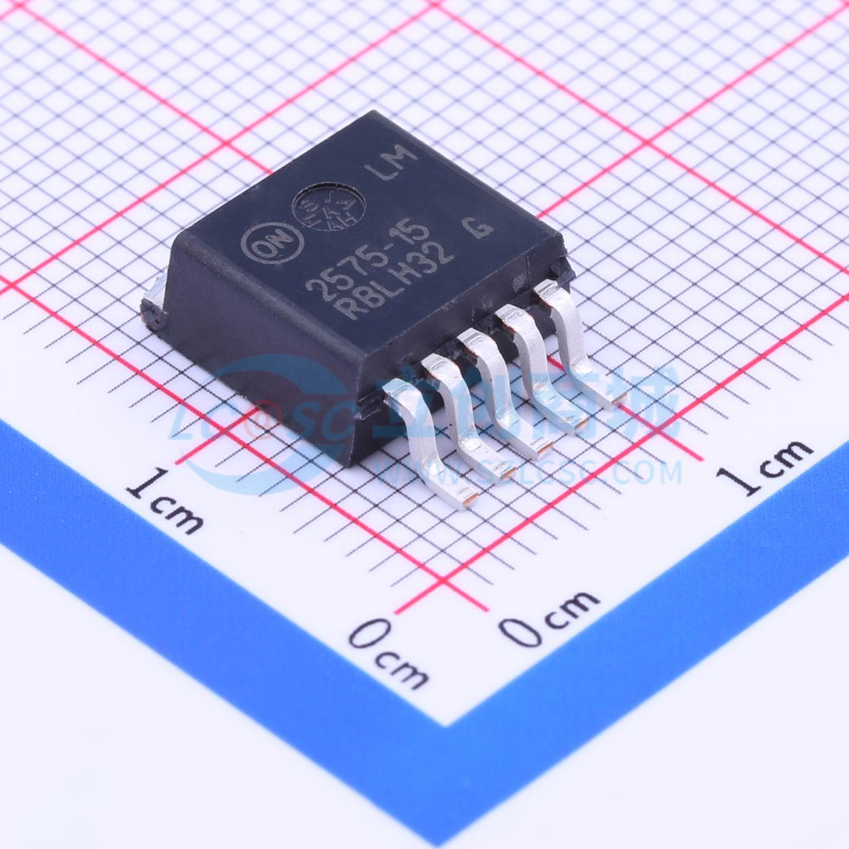 点击查看大图 LM2575D2T-15R4G实物图