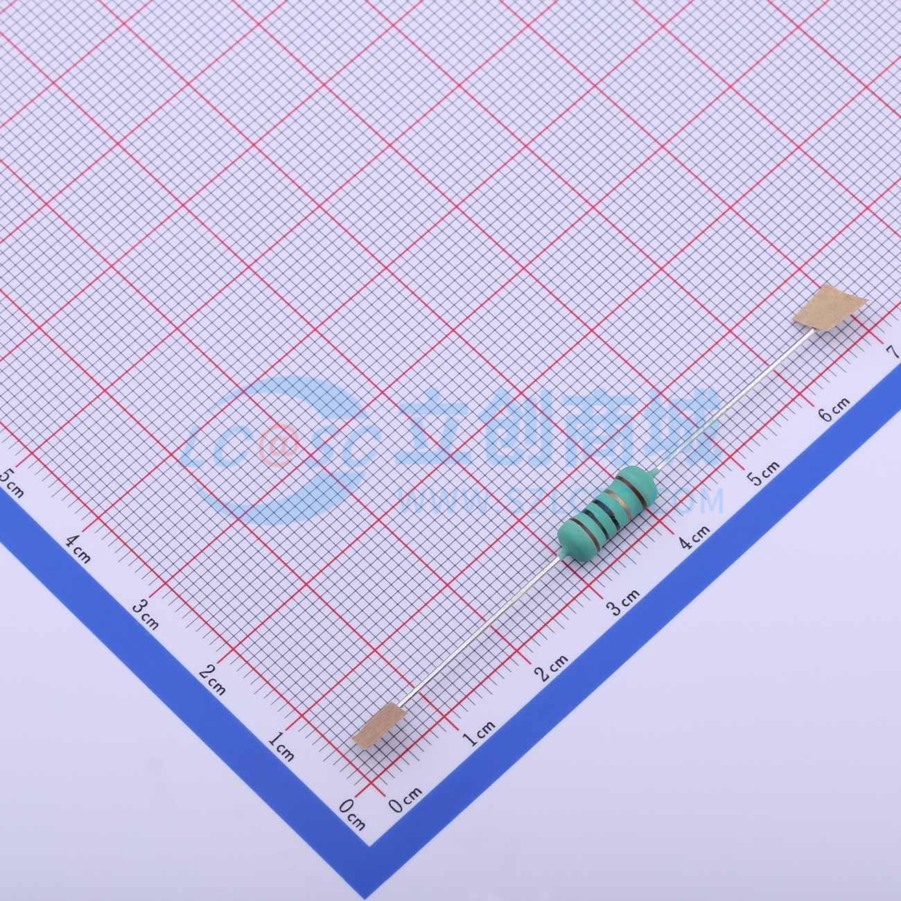 点击查看大图 MFR02SF100JA10实物图