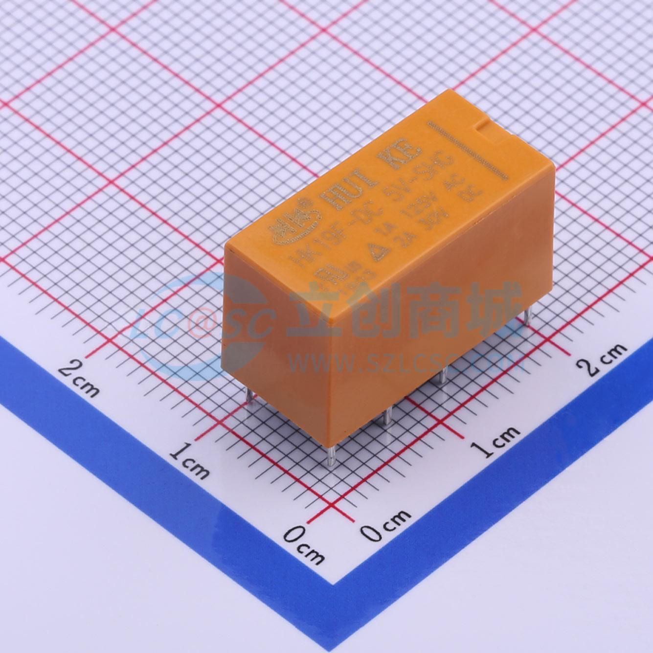 点击查看大图 HK19F-DC5V-SHG(Y)实物图