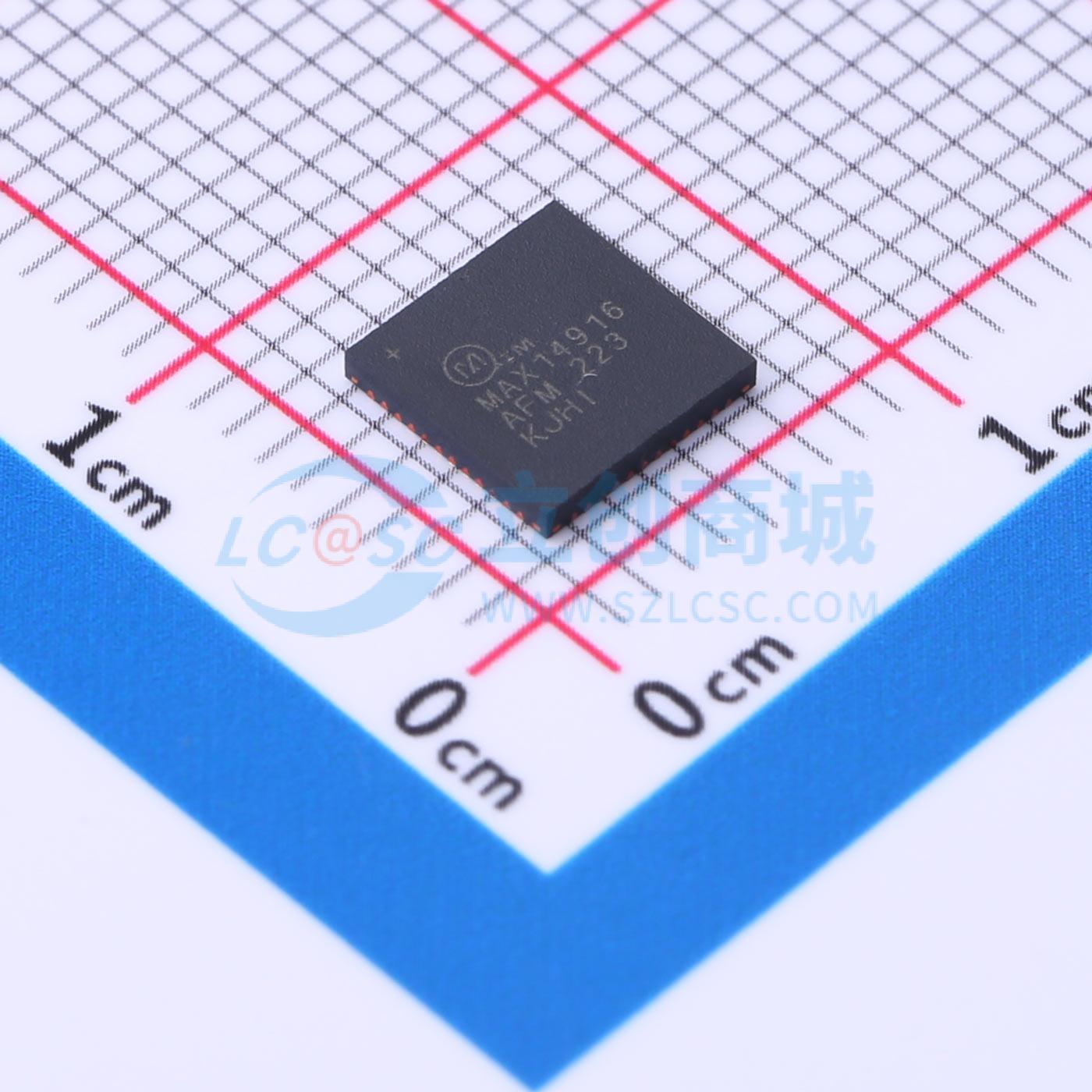 点击查看大图 MAX14916AFM+实物图
