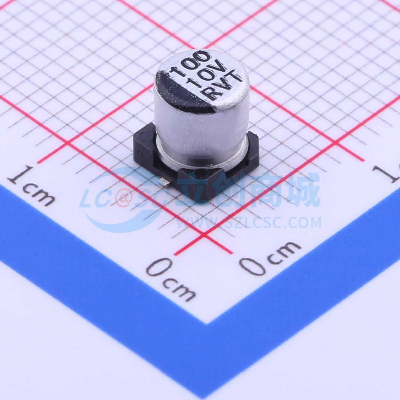 点击查看大图 RVT1A101M0505实物图
