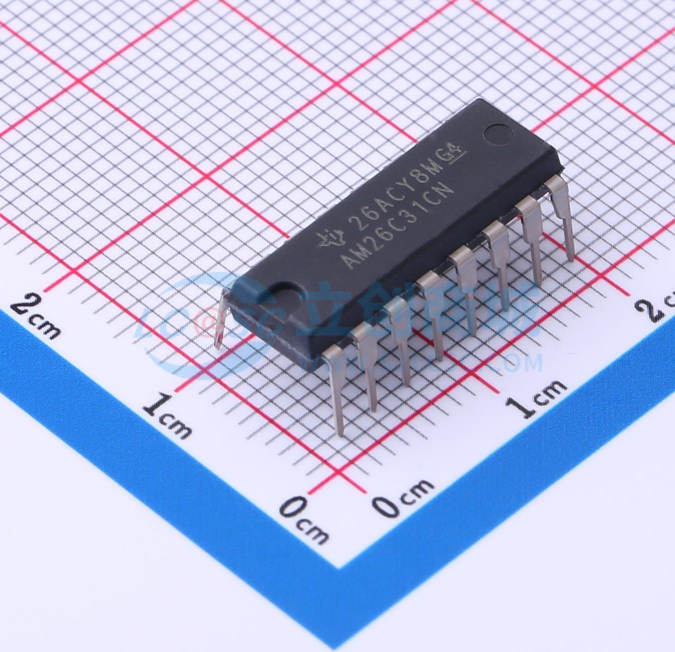 点击查看大图 AM26C31CN实物图