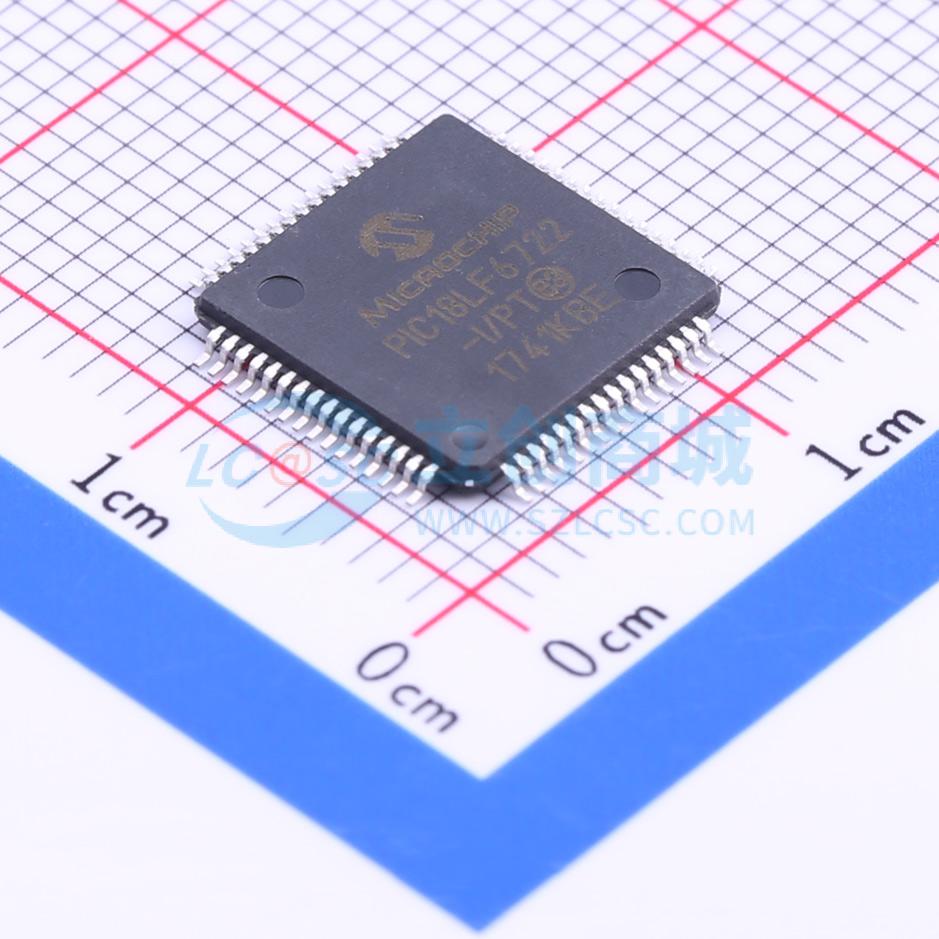 PIC18LF6722-I/PT实物图