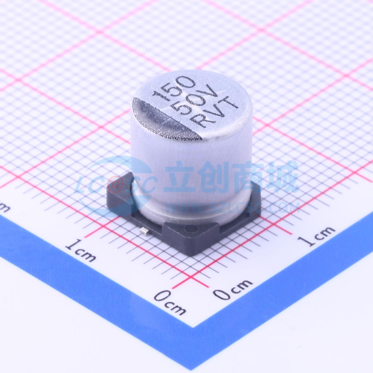 RVT1H151M1010实物图