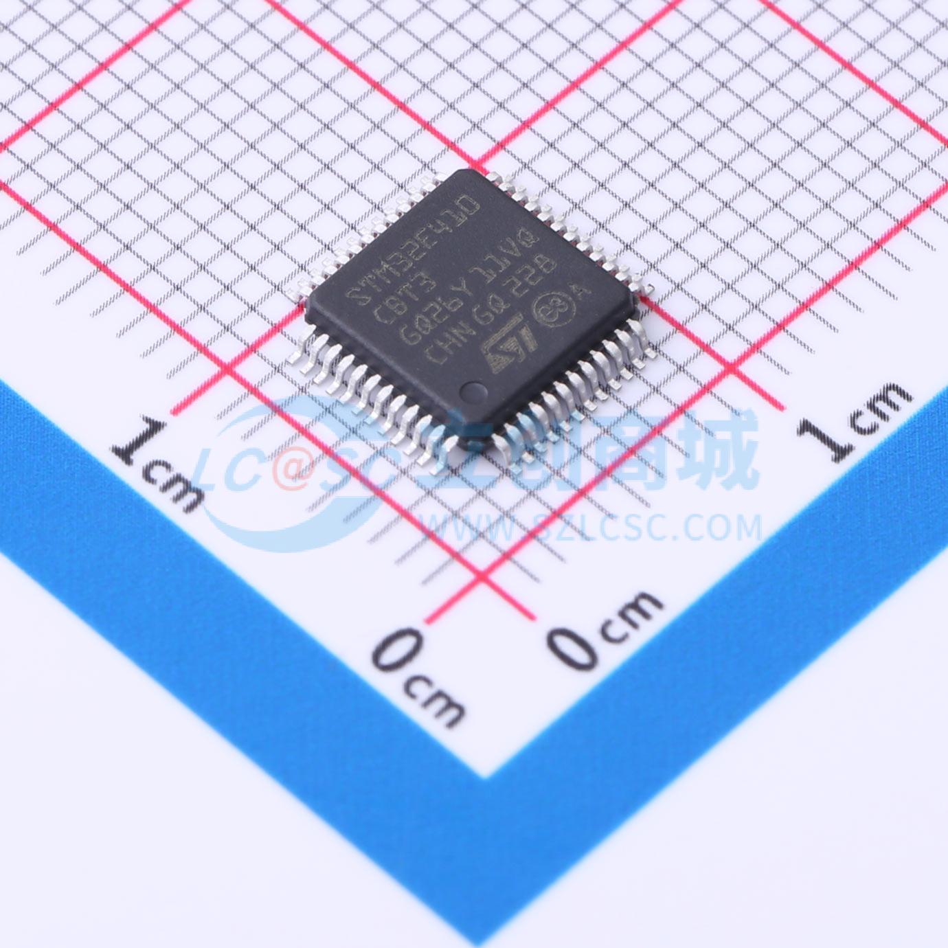 点击查看大图 STM32F410CBT3实物图