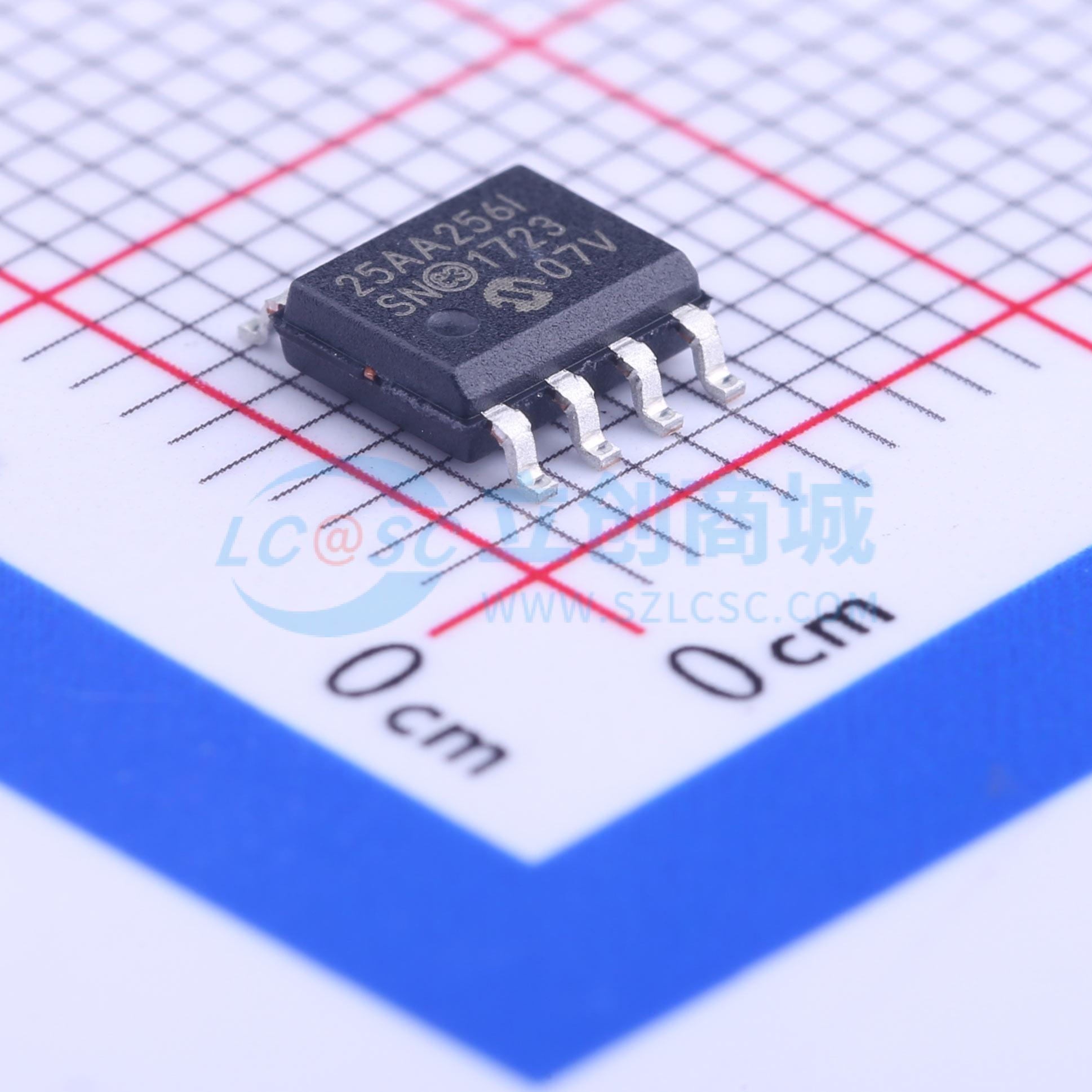 点击查看大图 25AA256T-I/SN实物图