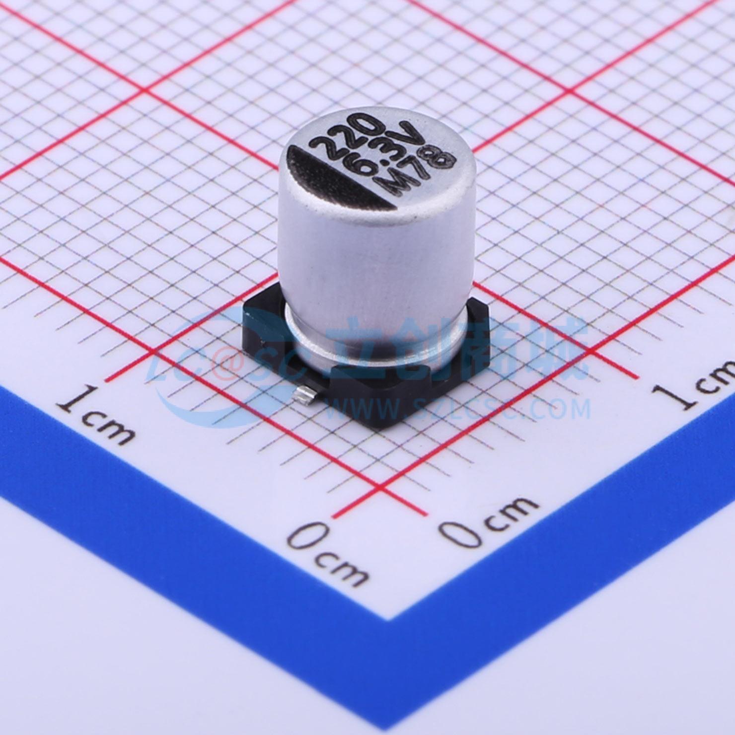 点击查看大图 MV221M6R3E077ETR实物图