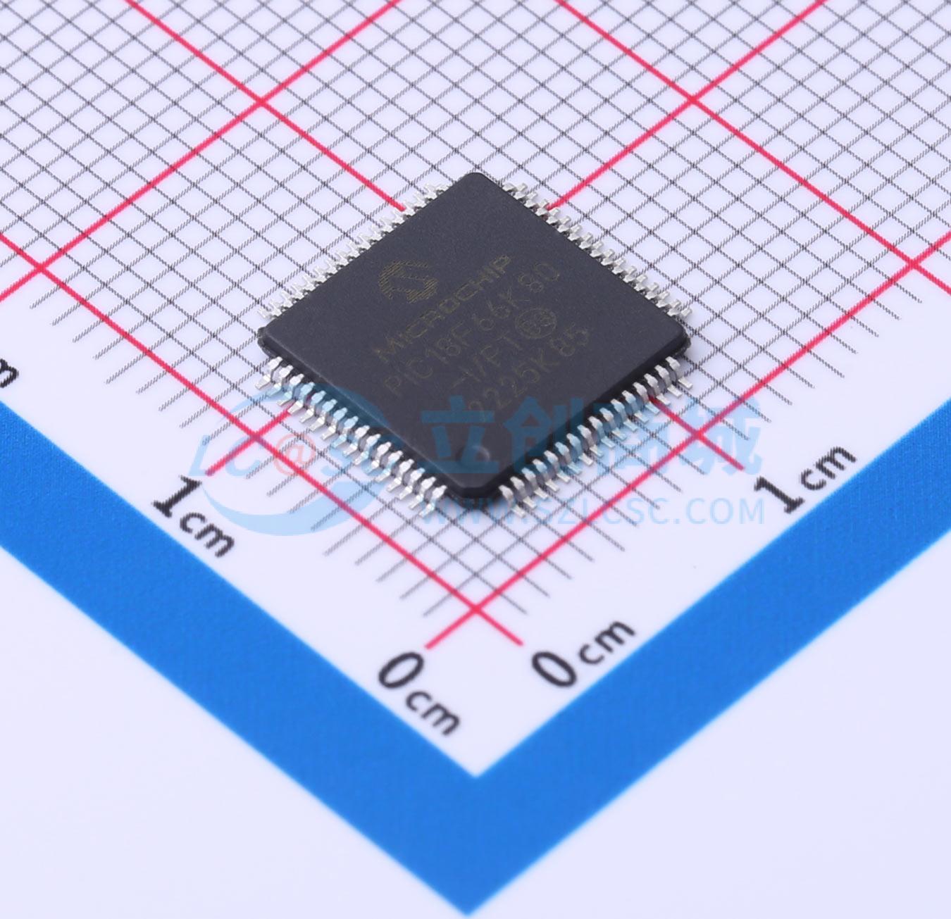 点击查看大图 PIC18F66K80-I/PT实物图