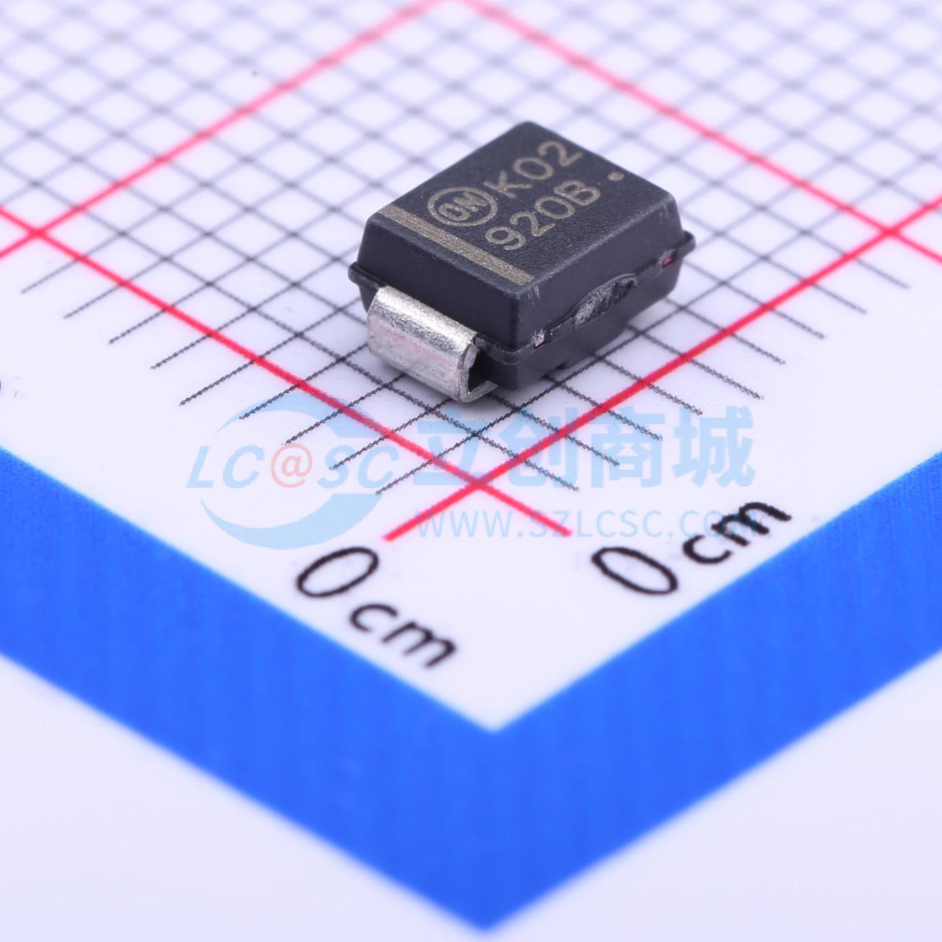 点击查看大图 1SMB5920BT3G实物图