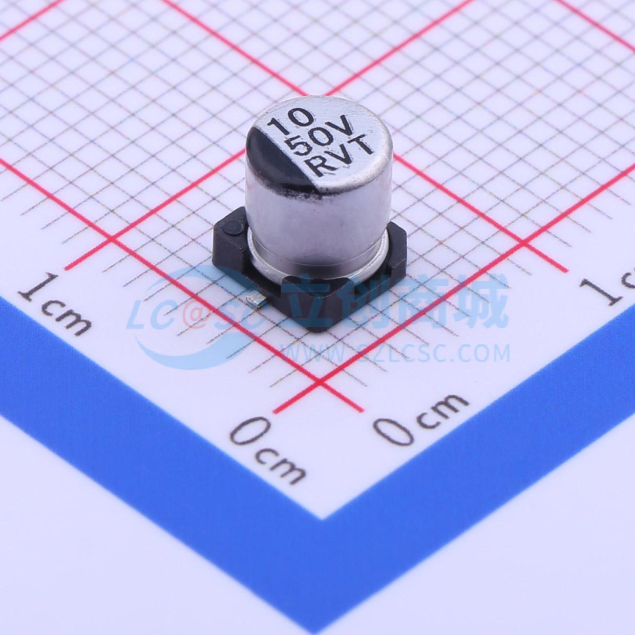 点击查看大图 RVT1H100M0505实物图