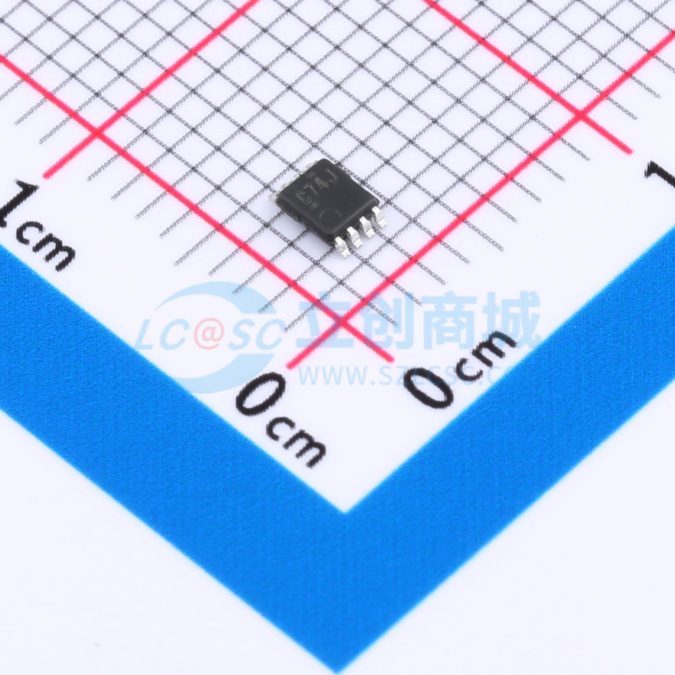 点击查看大图 SN74LVC2G74DCUT实物图