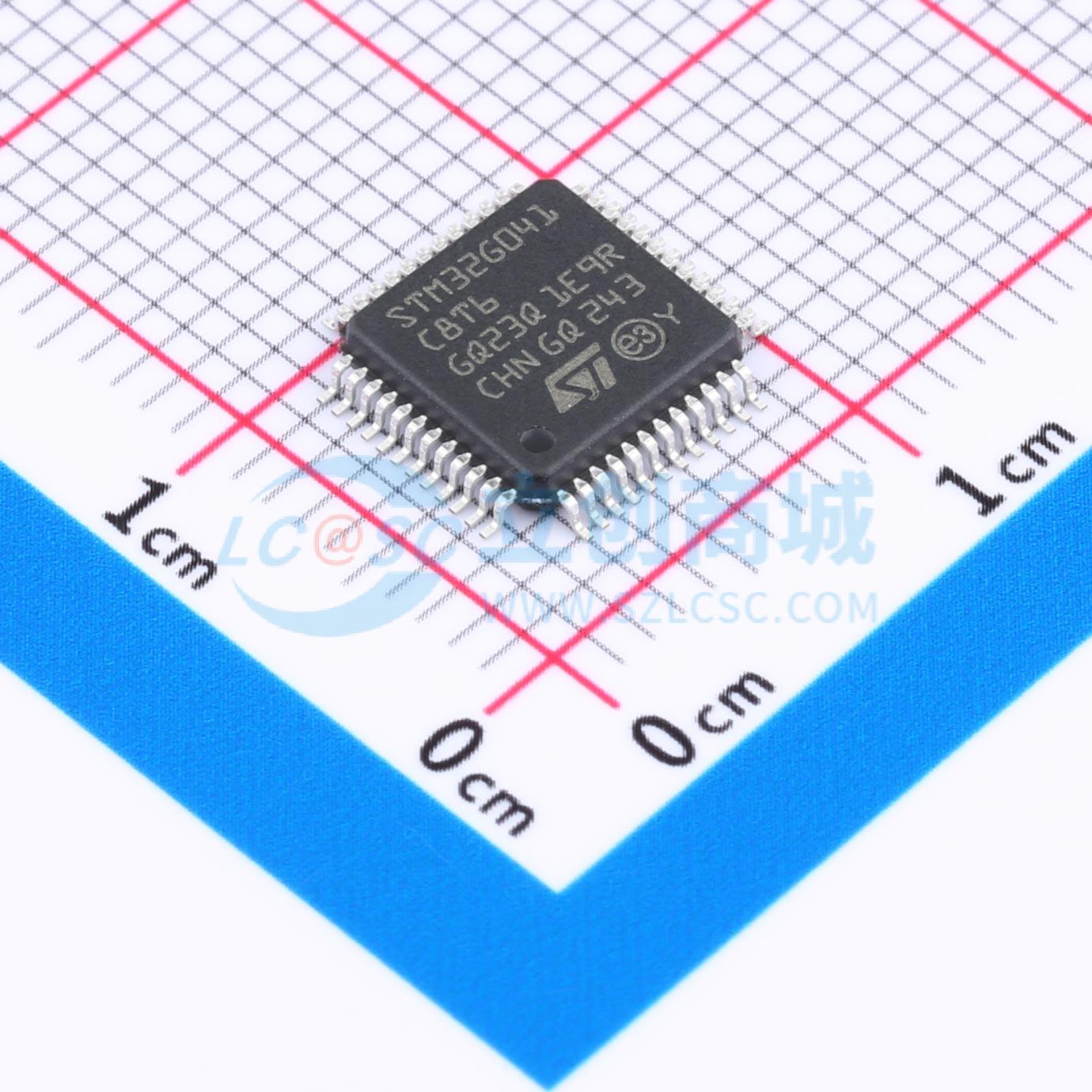 STM32G041C8T6实物图