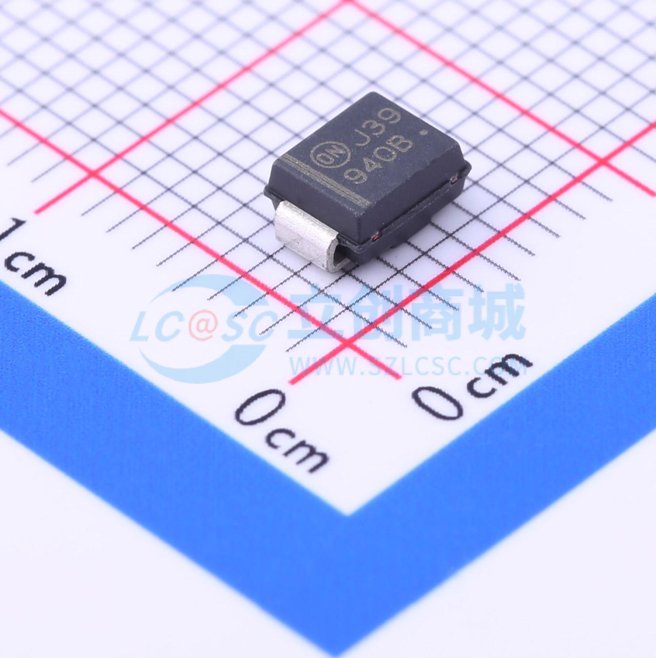 点击查看大图 1SMB5940BT3G实物图