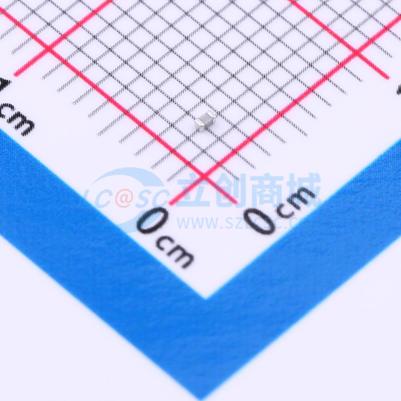 GRM1555C1E100JA01D实物图