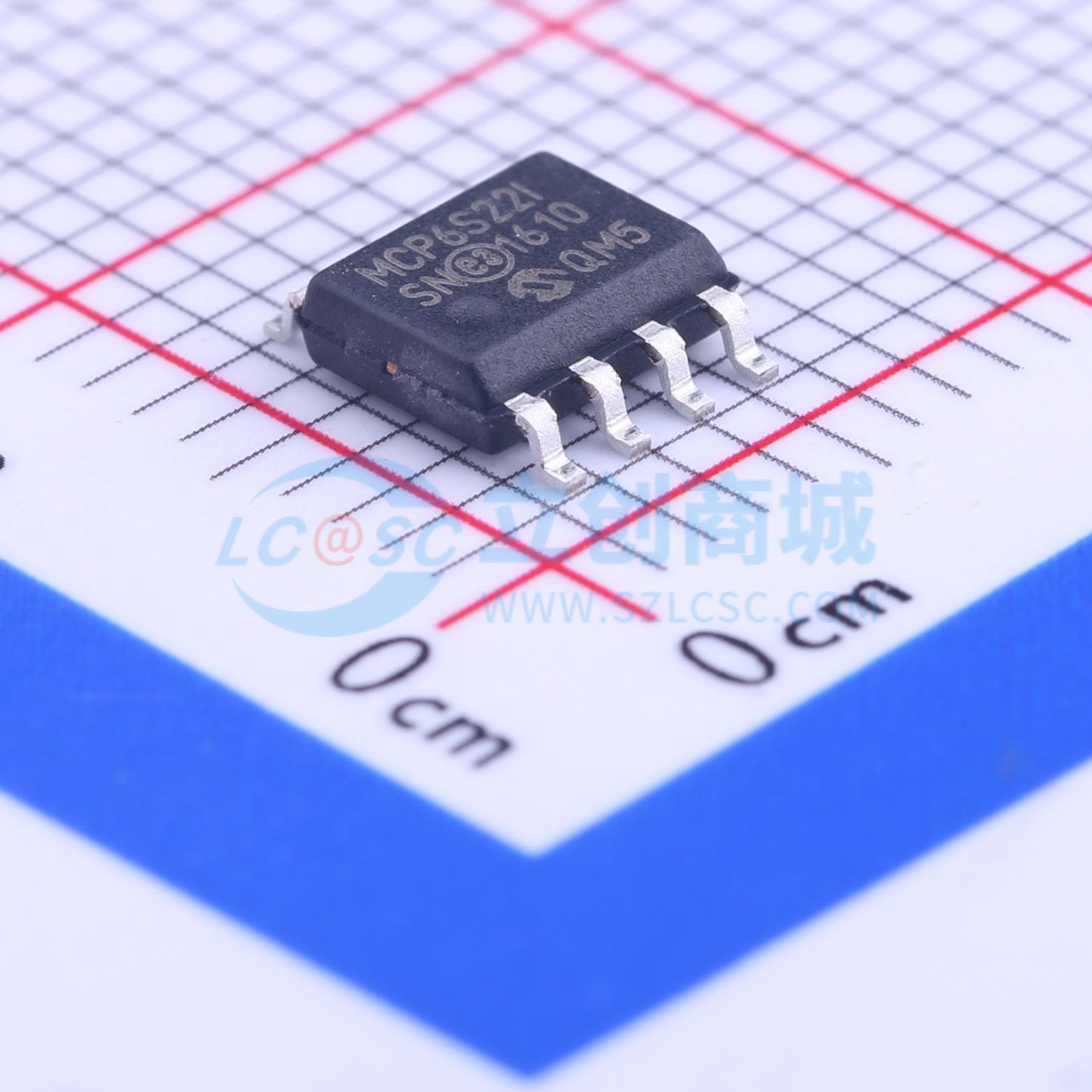 点击查看大图 MCP6S22-I/SN实物图
