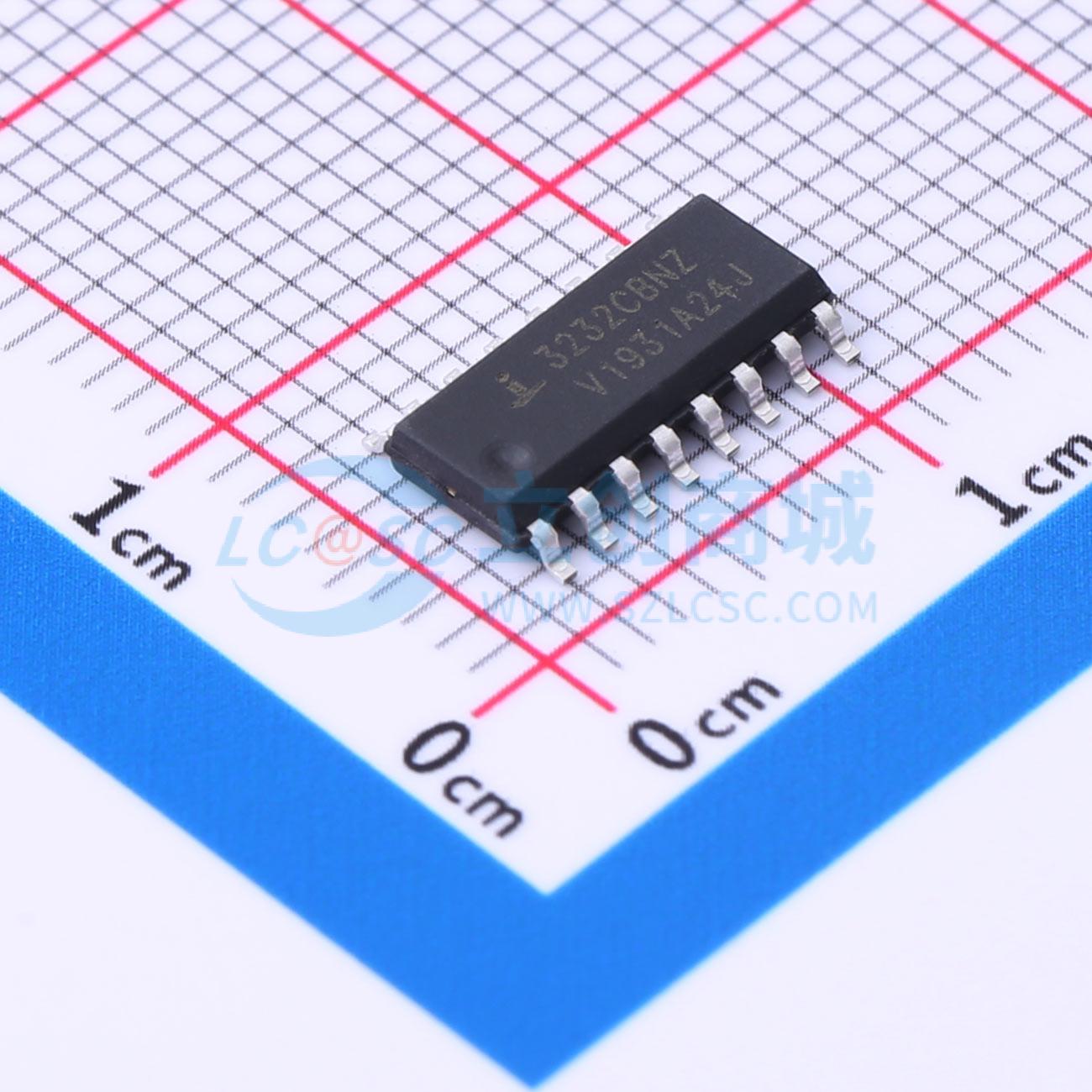 点击查看大图 ICL3232CBNZ实物图