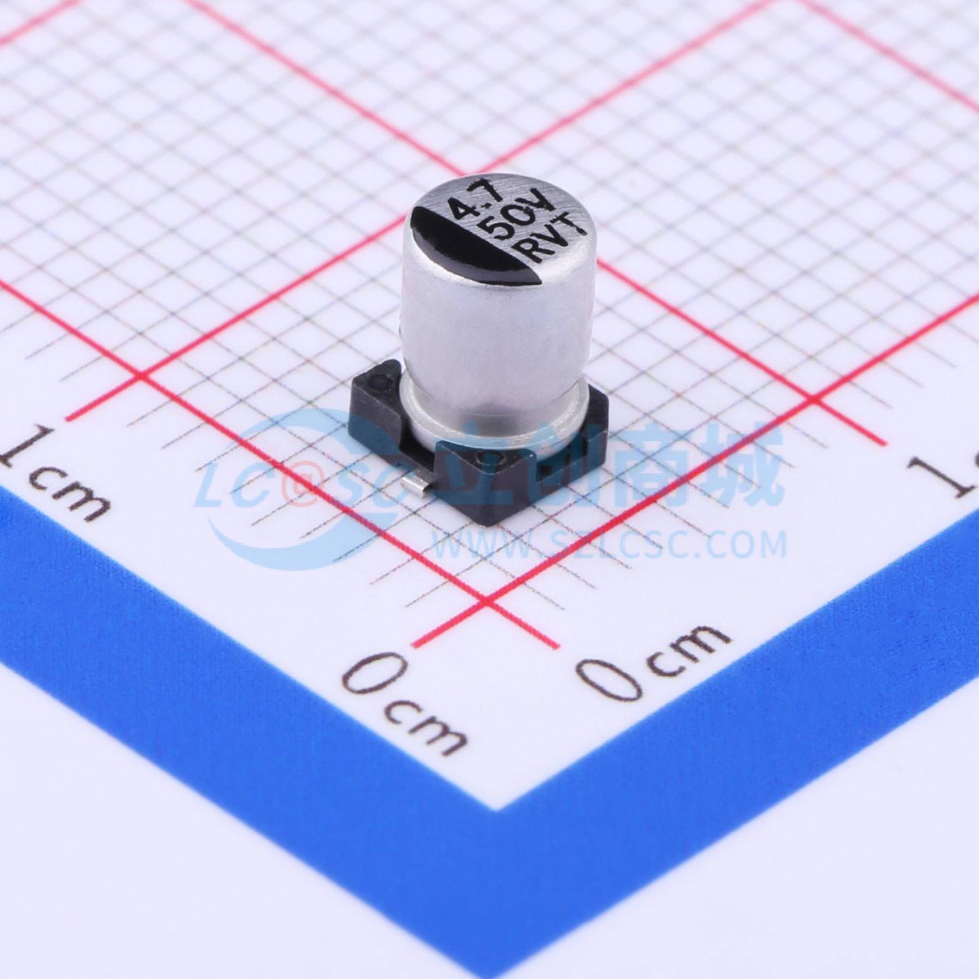 点击查看大图 RVT1H4R7M0405实物图