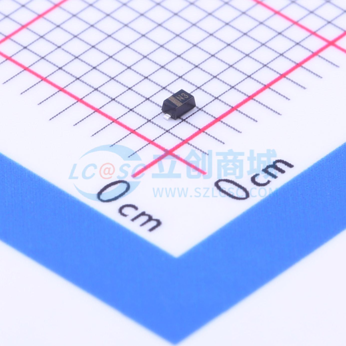 点击查看大图 PESD12VS1UB,115实物图