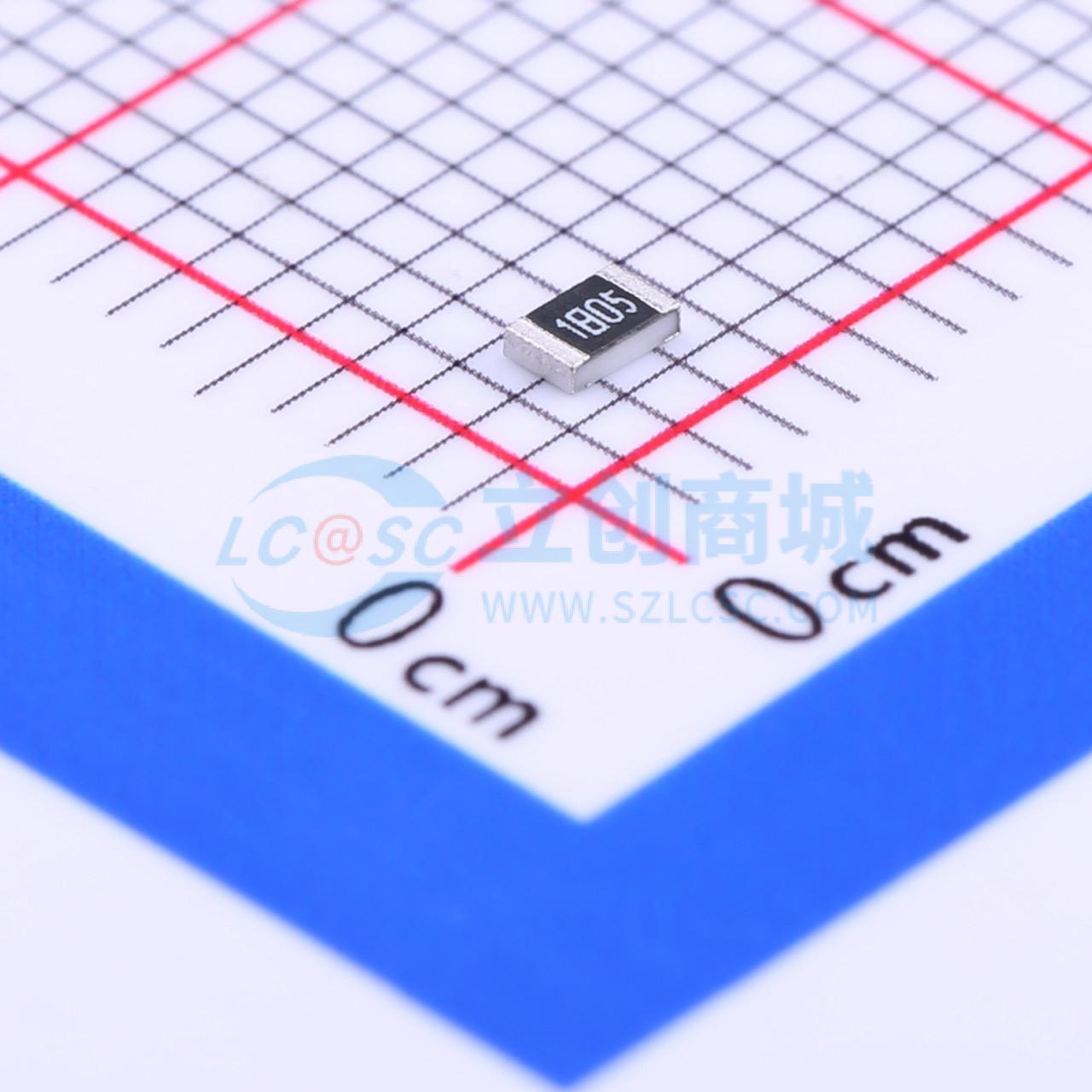 点击查看大图 0805W8F1805T5E实物图