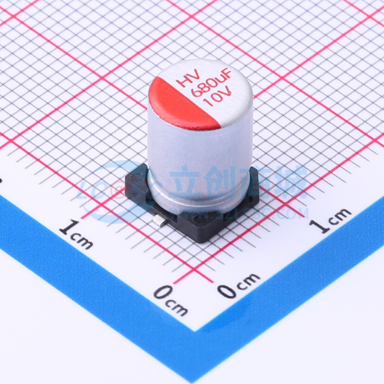 点击查看大图 HV1A687M0810PZ实物图