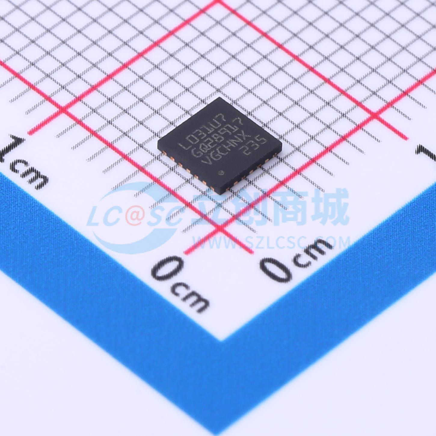 点击查看大图 STM32L031G6U7实物图