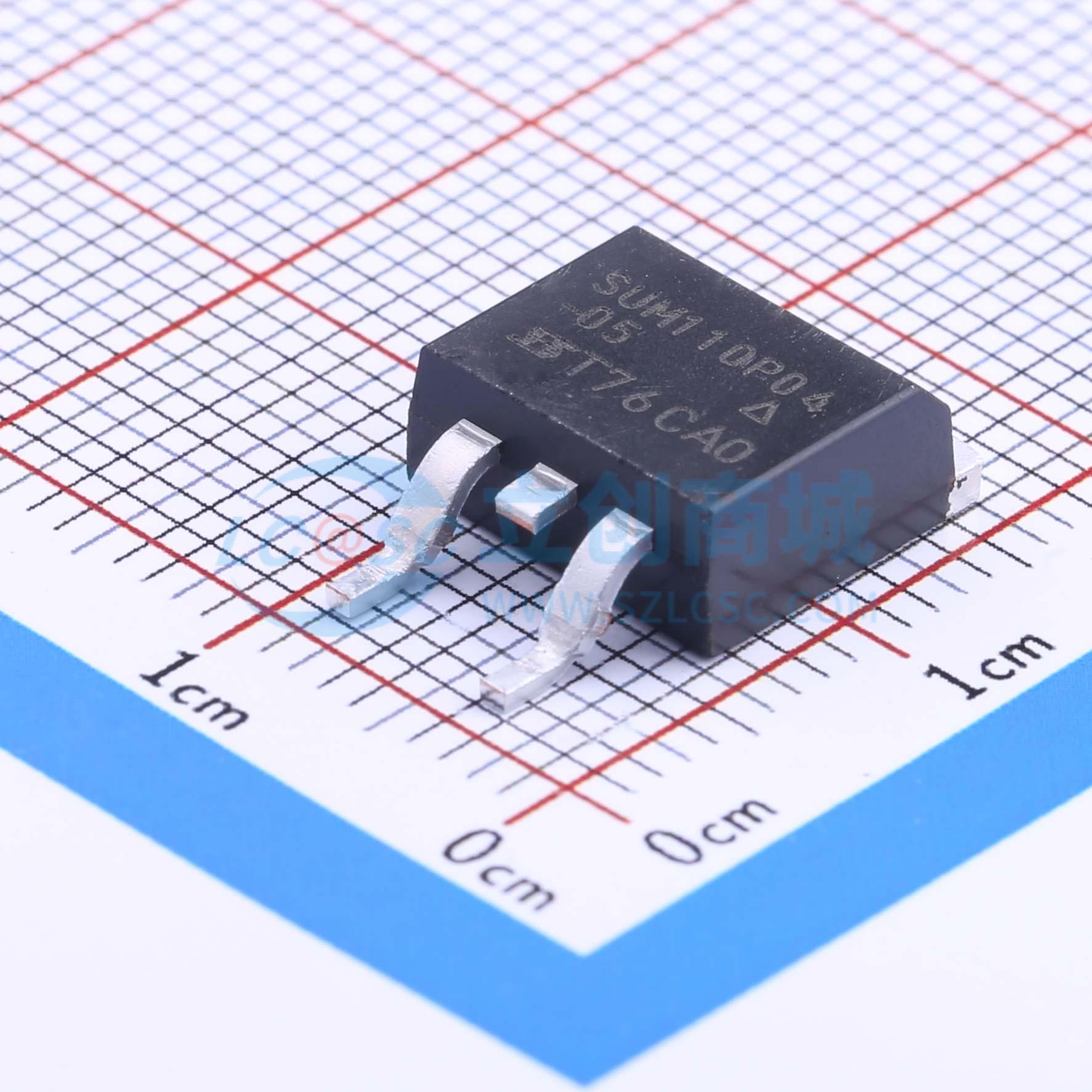 点击查看大图 SUM110P04-05-E3实物图
