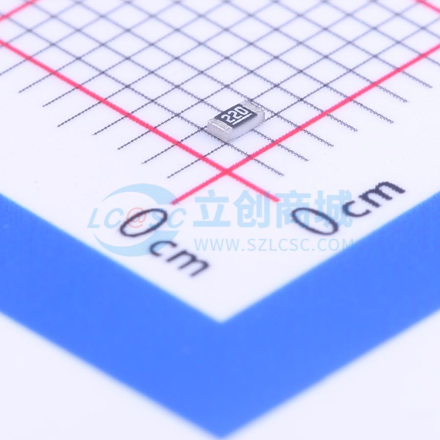 点击查看大图 CR0603FA22R0G实物图