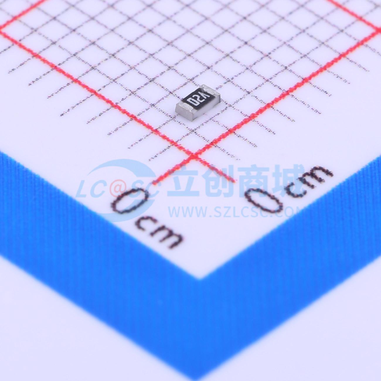 点击查看大图 CR0603FA1020G实物图