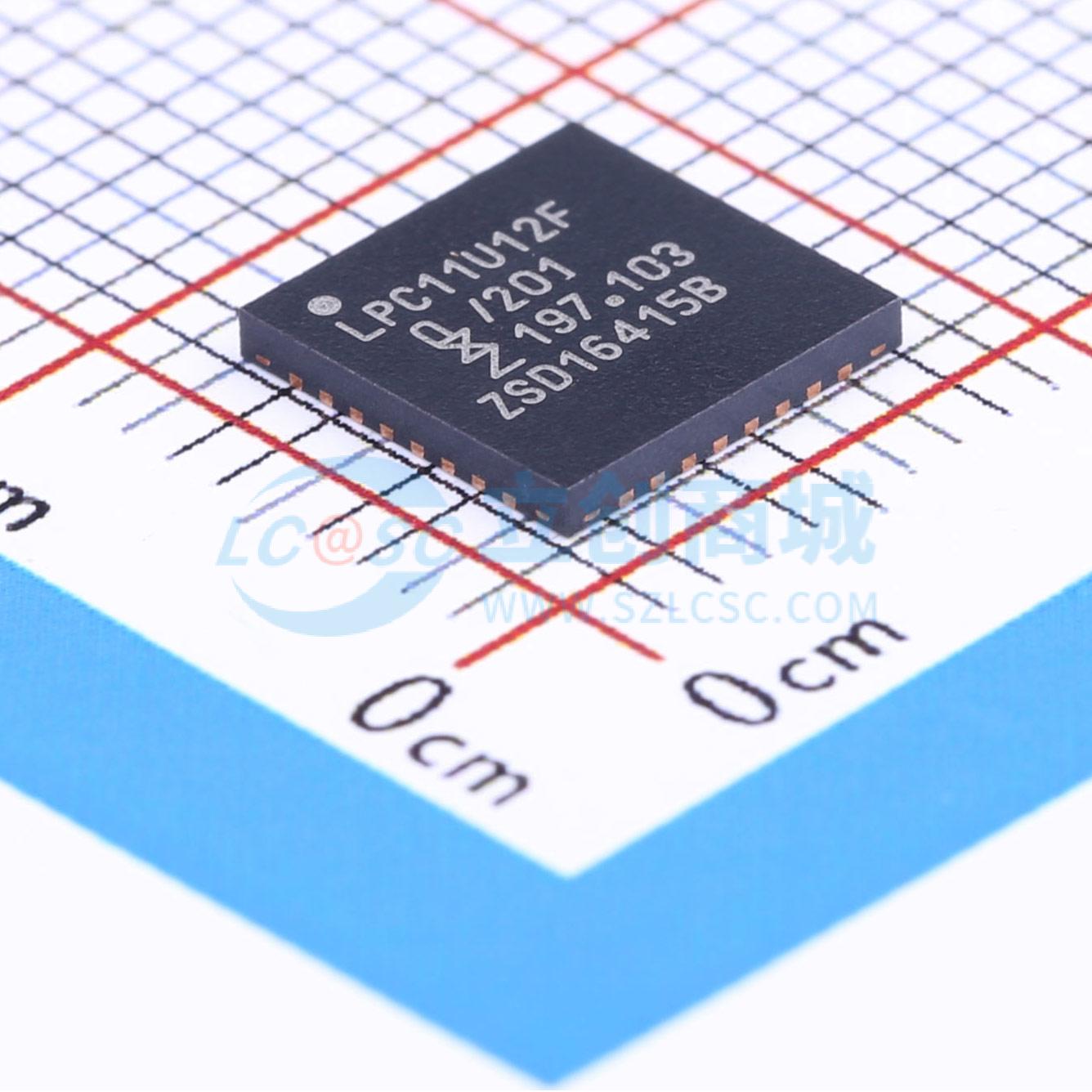 LPC11U12FHN33/201实物图