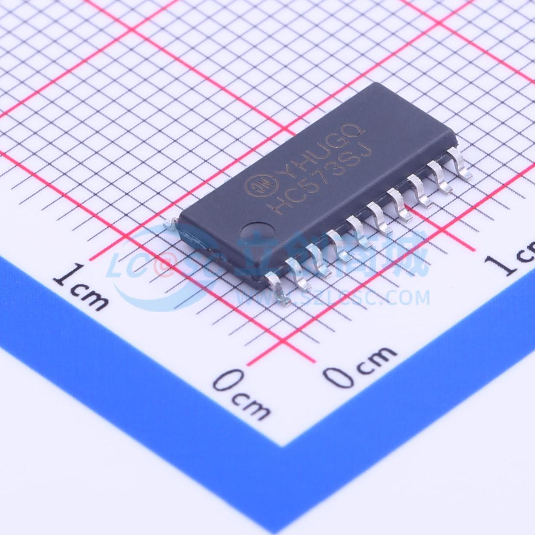 点击查看大图 MM74HC573SJX实物图